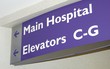 hospital sign