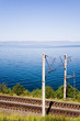 trans-siberian railroad near lake baikal