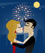 midnight kiss
