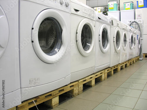 Photo: washers in shop washers in shop