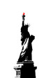 illustration freiheitsstatue, new york city illustration freiheitsstatue, new york city