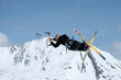 snowkite au col du petit saint bernard