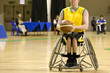 wheel chair basketball for disabled persons (men)