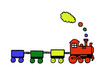 funny toy train