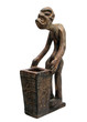 antique carved male wood figure antique carved male wood figure