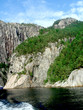 bend of rocky coast