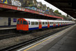 train leaving a station