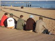 friends on beach