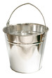 galvanized steel bucket (inc clipping path)