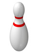single bowling pin