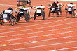 wheel chair race for disabled persons