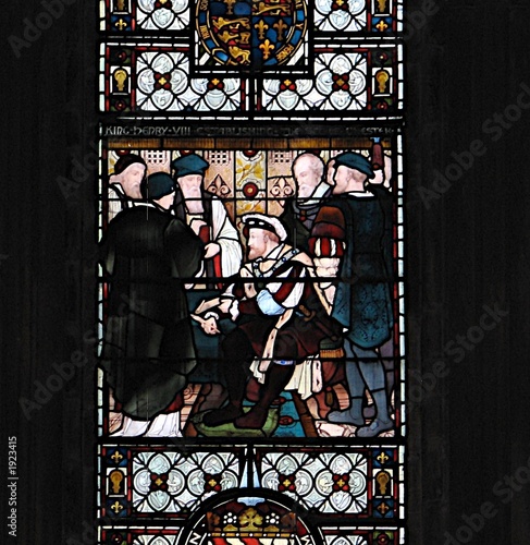 henry viii stained glass window henry viii stained glass window