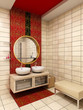 Photo : 3d bathroom rendering
