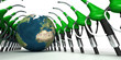 pompe essence verte globe