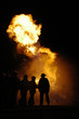 Photo: fire fighter teamwork fire fighter teamwork