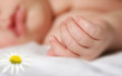 sleeping newborn baby