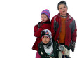 three kids with an attitude