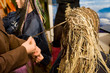 woman coiffure.