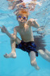 swimmig pool underwater scene swimmig pool underwater scene