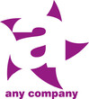 a - alphanumeric logo design