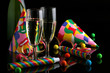 cotillons et champagne