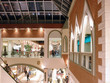 Photo: seasonally decorated shopping mall seasonally decorated shopping mall