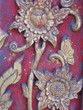 carved gilded flowers