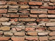 old irregular brick