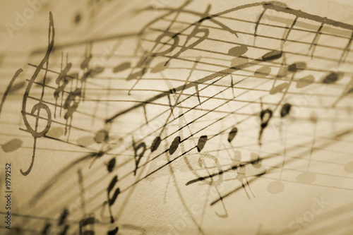 Foto: musical notation background musical notation background