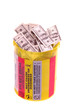 money in prescription bottle money in prescription bottle