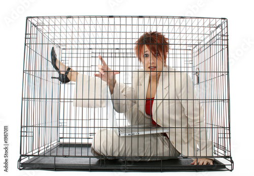 Photo: caged caged