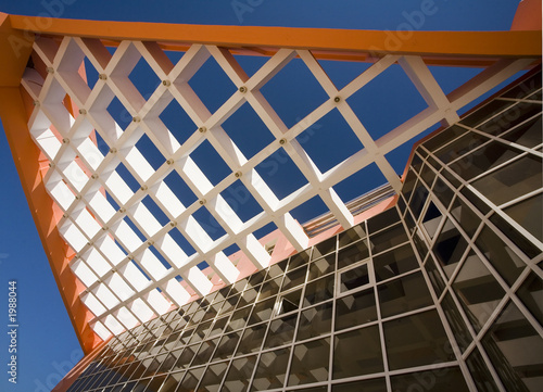 Photo: modern office building modern office building