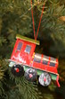 Photo: christmas tree ornament locomotive christmas tree ornament locomotive