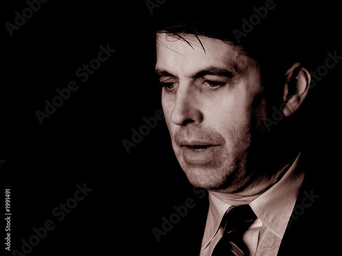 Photo: worried businessman worried businessman