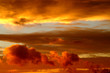 red sky