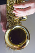 playing sax