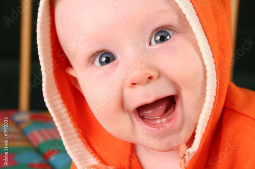Foto: smile baby boy with tooth 2 smile baby boy with tooth 2