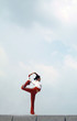 yoga in sky