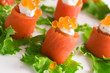 salmon rolls