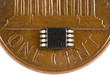 microchip on penny