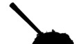 gun and turret of a tank