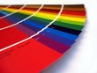 rainbow of color