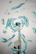 electric toothbrush with flying toothpaste