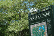 central park sign map new york in summer central park sign map new york in summer