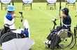 wheel chair archery for disabled persons
