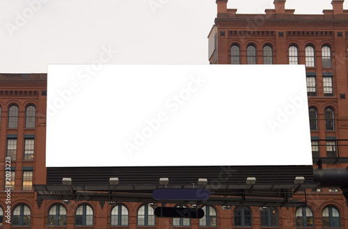 Photo: blank billboard blank billboard