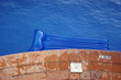 inflatable lilo on pool