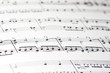musik notenblatt