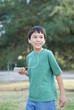 boy and music