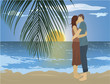 couple on a beach